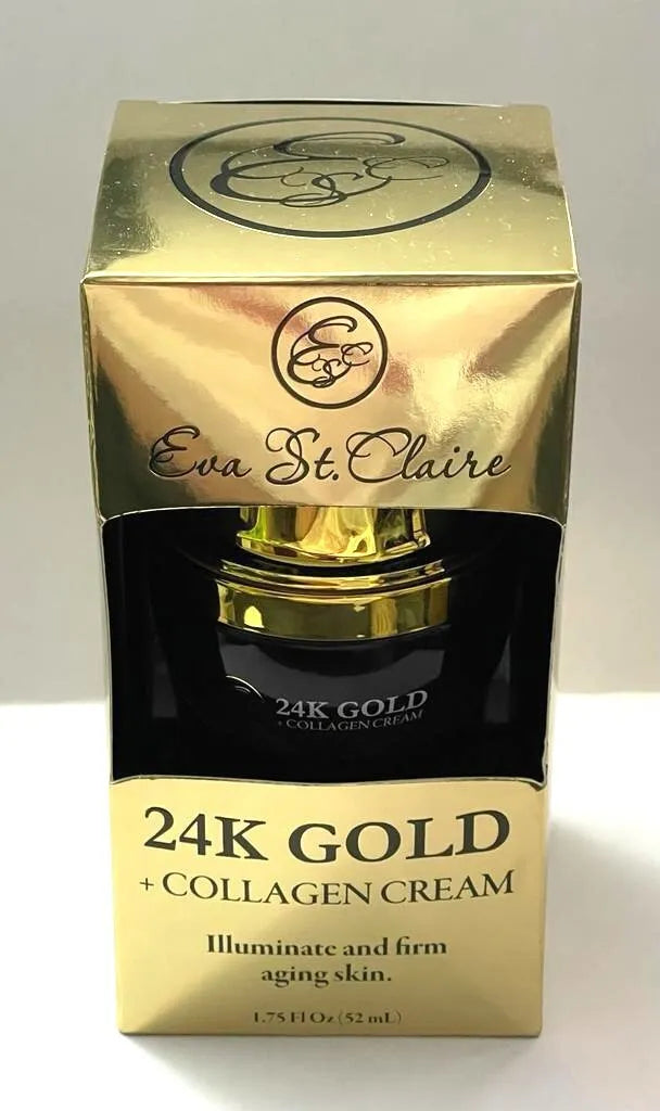 24k gold  + collagen cream