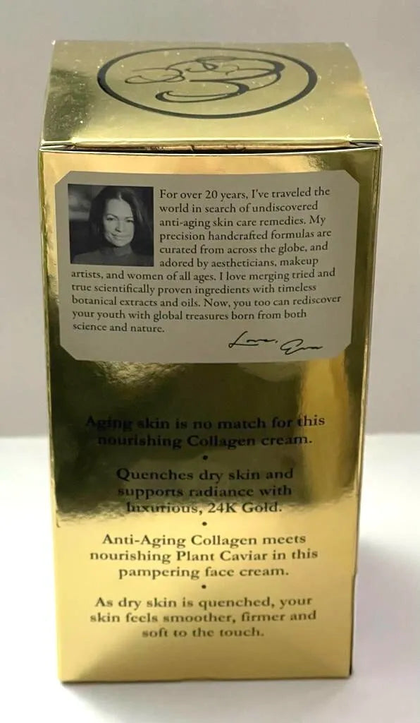 24k gold  + collagen cream