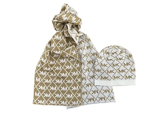 Michael kors scarf and hat set