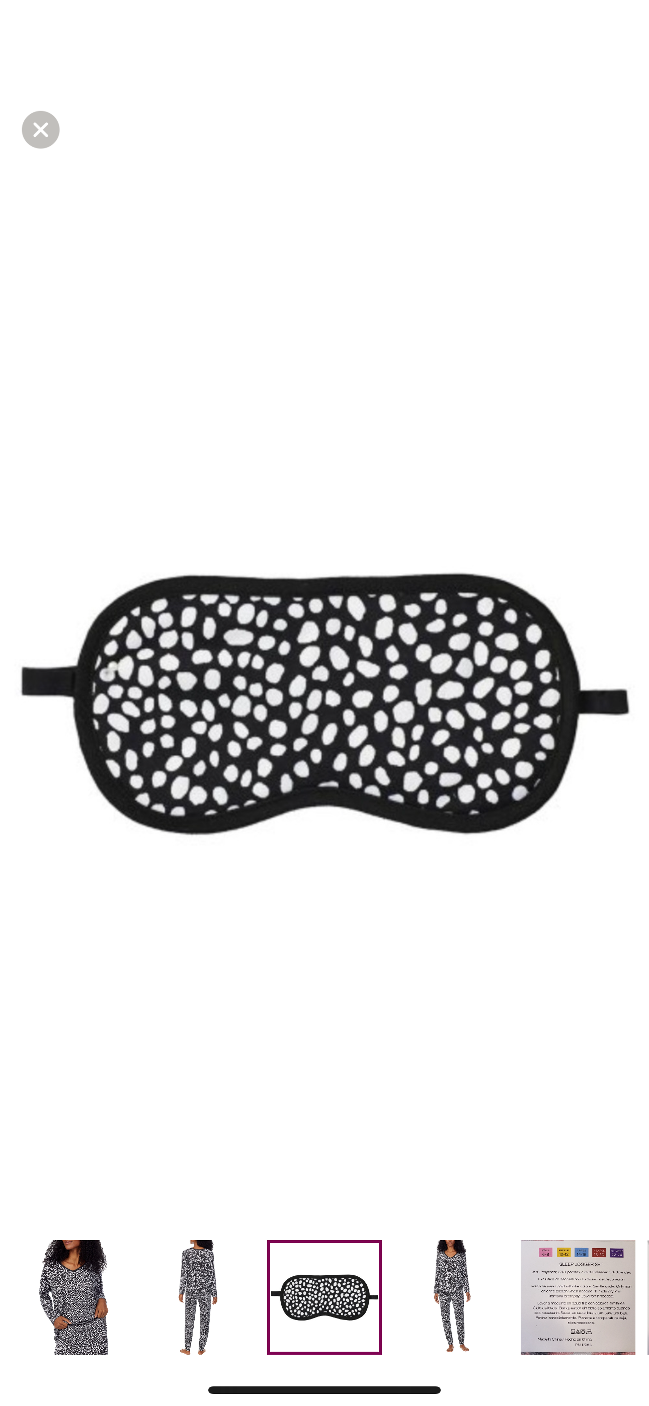 DKNY 3 piece pajama set