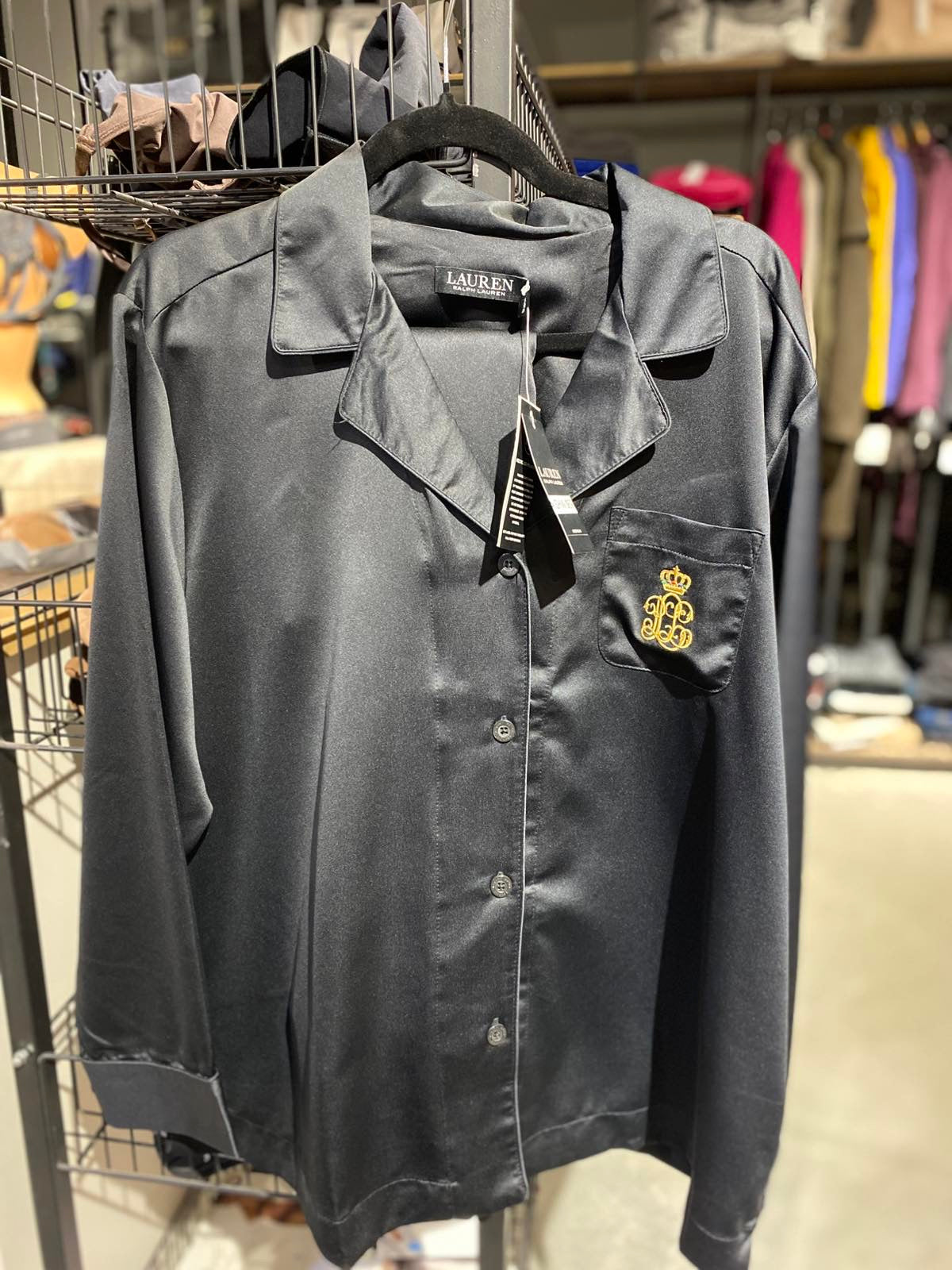 Ralph Lauren satin pajama set XXL