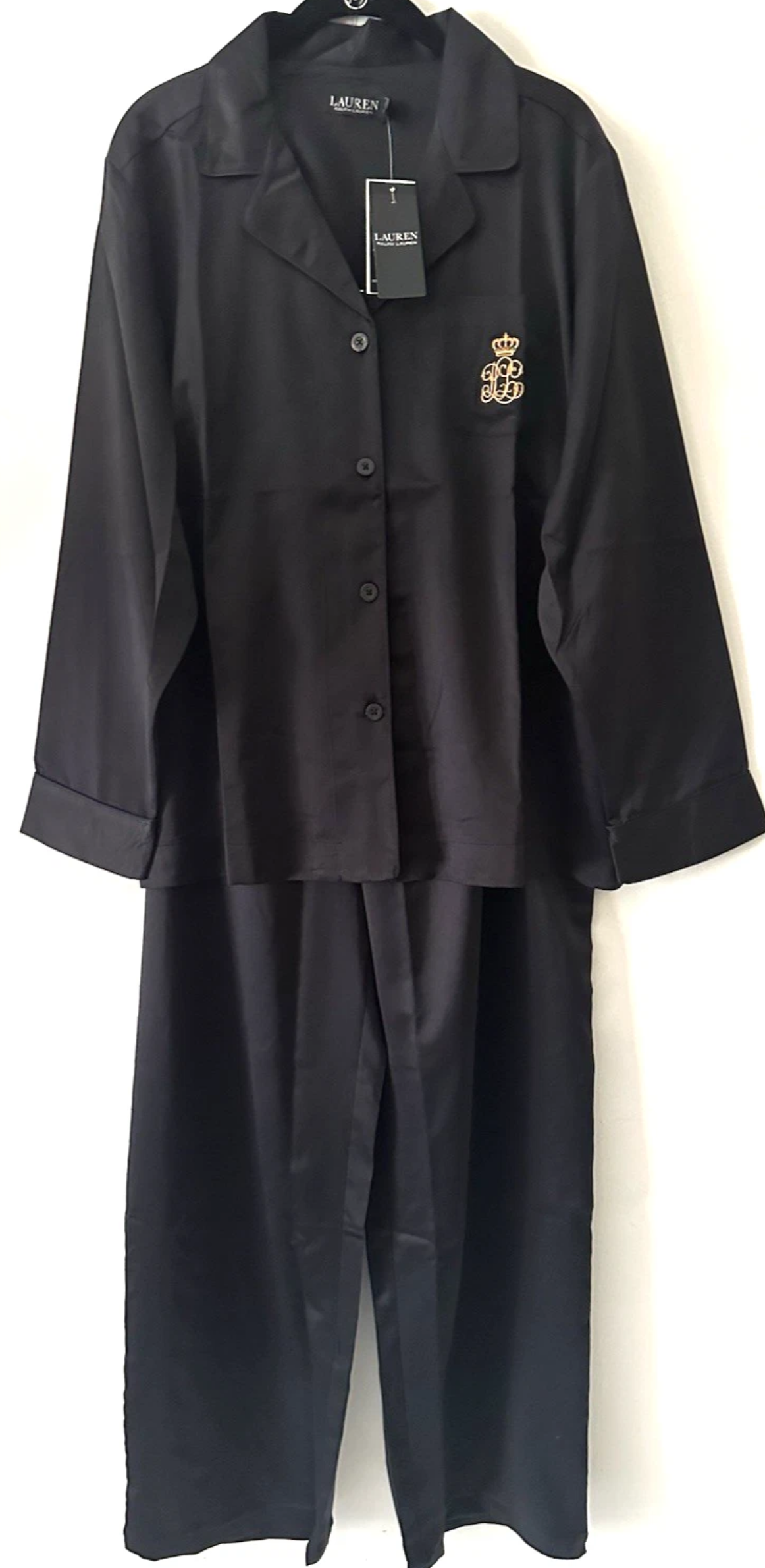 Ralph Lauren satin pajama set XXL