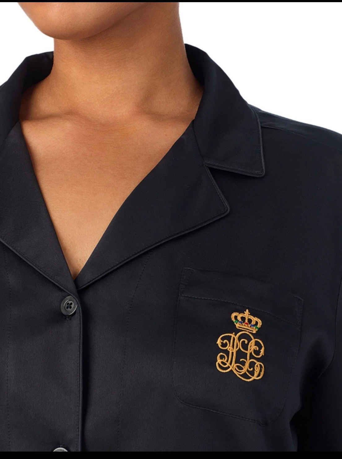 Ralph Lauren satin pajama set XXL