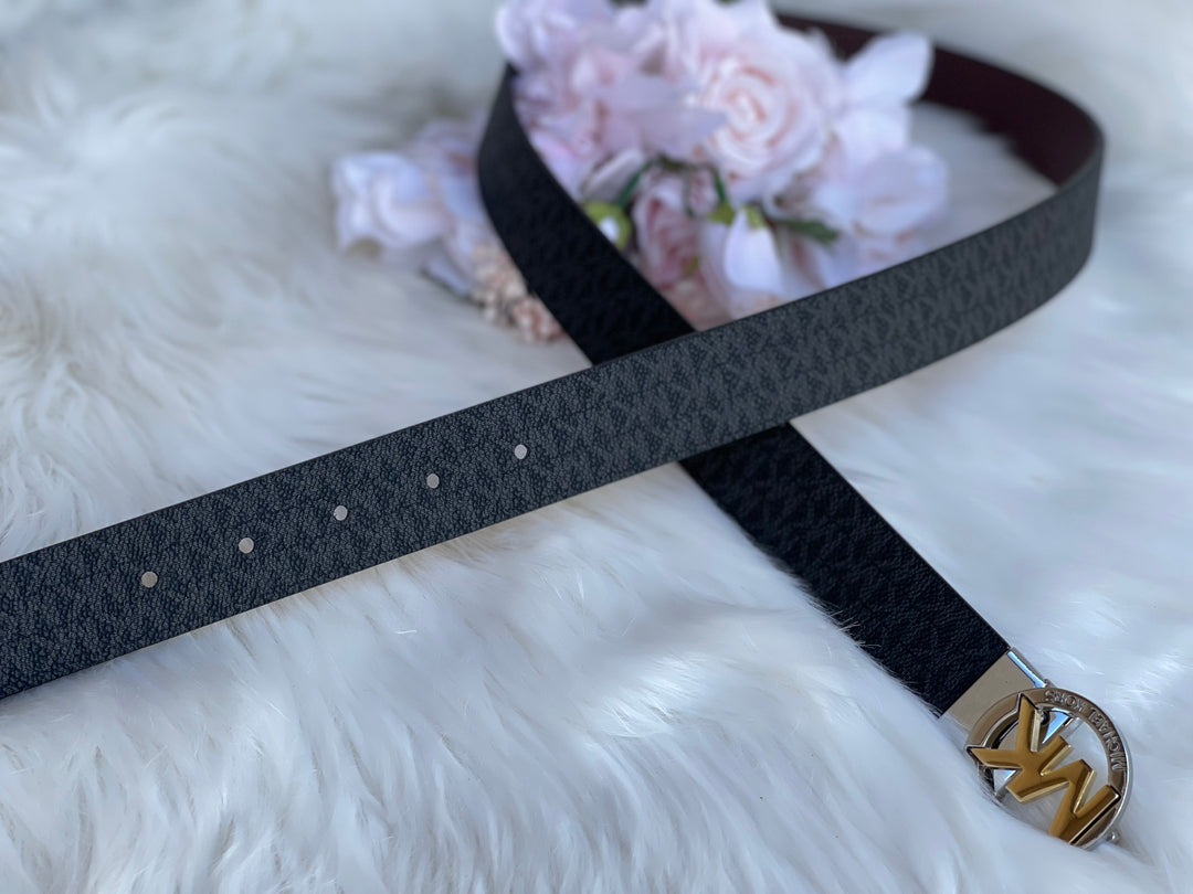 Michael kors reversible belt