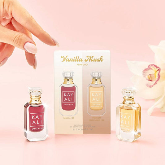 KAYALI Vanilla Mini Duo travel-size perfume set (2*5 ml)